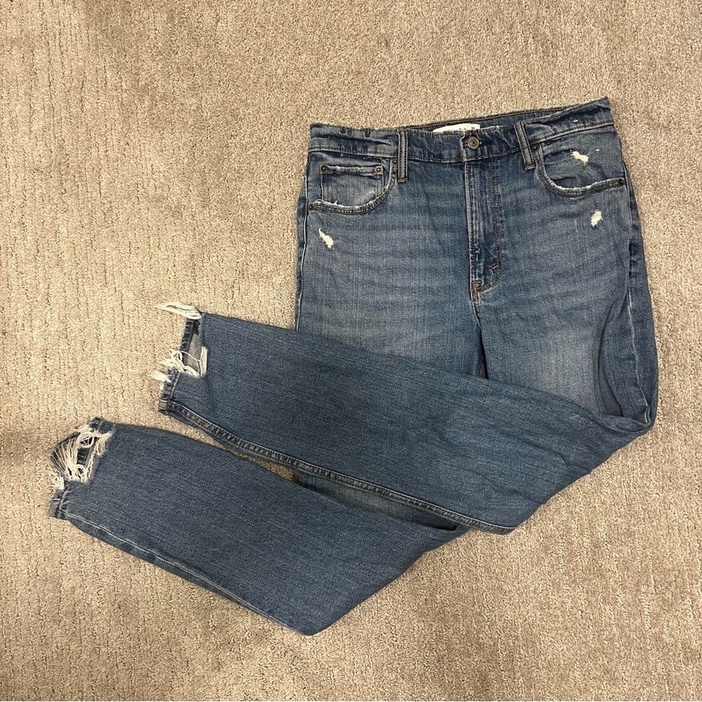 Abercrombie the skinny high rise jeans
